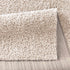Shaggy Teppich | Flauschiger Langflor fürs Wohnzimmer, Esszimmer, Schlafzimmer oder Kinderzimmer | Creme
